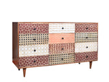Emaada Mango Wood Chest Large Size of Drawers In Teak Finish