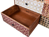 Emaada Mango Wood Chest Large Size of Drawers In Teak Finish
