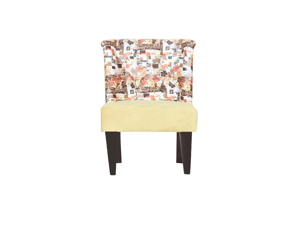 Alexa Chair In Premium Velvet Fabric