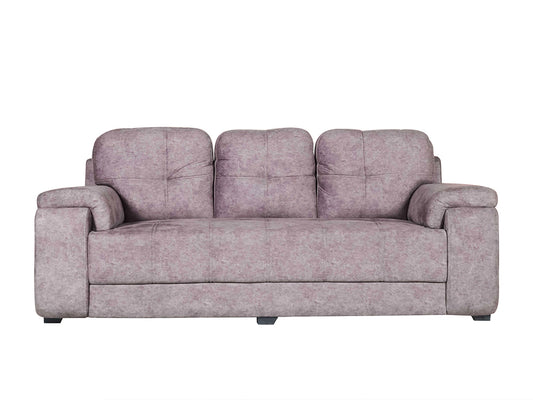 Marina 3 Seater In Brown Premium Suede Fabric