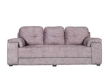 Marina 3 Seater In Brown Premium Suede Fabric