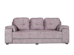 Marina 3 Seater In Brown Premium Suede Fabric