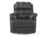 Adana Recliner 360° revolving In Leatherette Upholstery