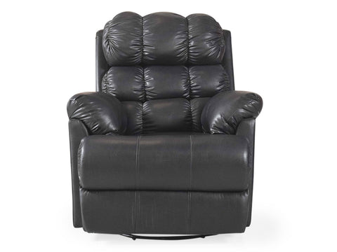 Adana Recliner 360° revolving In Leatherette Upholstery