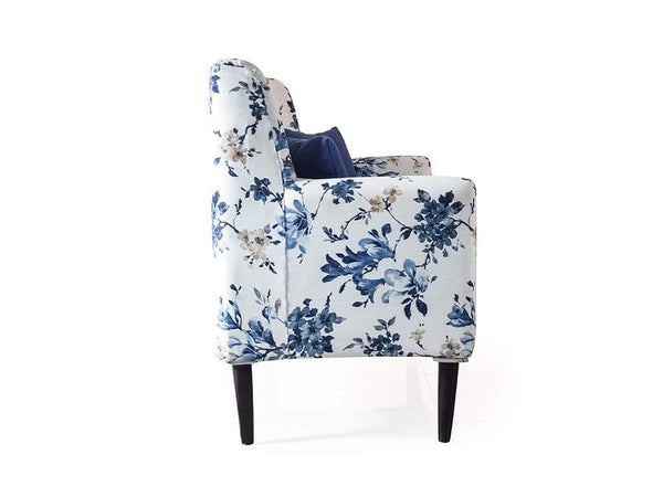 Henry Loveseat in Peacock Floral Print GMC Express Sofa FN-GMC-008836