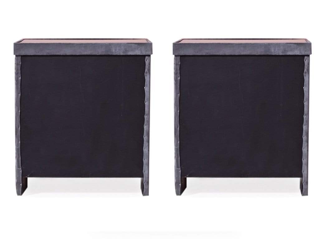 Holmebrook Side Table in Grey Color (Set of - 2) Table