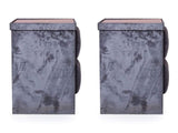 Holmebrook Side Table in Grey Color (Set of - 2) Table