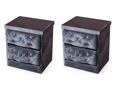 Holmebrook Side Table in Grey Color (Set of - 2) Table