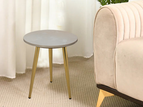 Anderson Marble Round Side Table