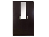 Julian Engineered Wood 3 Door Wardrobe With Mirror