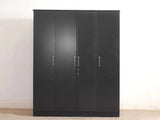 Julian Four Door Wardrobe Without Mirror