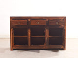 Liana Sheesham Wood Sideboard In Teak Finish