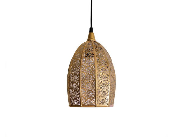 Garin Elegance' Hand-Etched Pendant Lamp In Iron