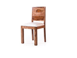 Advik Six Seater Marble Dining Set With Oribi Chairs