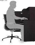 Crystal Furnitech Aero Engineered Wood Computer Desk