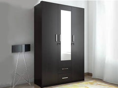 Apex Engineered Wood 3 Door Wardrobe
