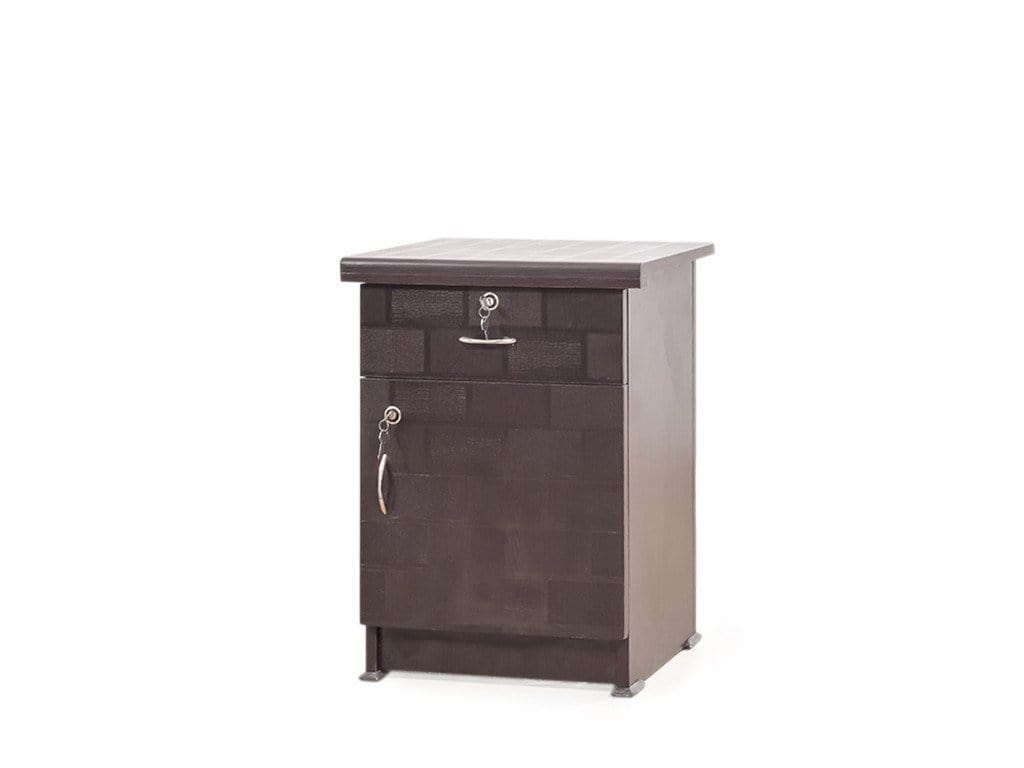 Reden Small Bed Side Table In Brown Finish GMC Express Table FN-GMC-003164