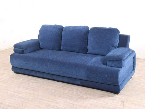 Rosario Five Seater Sofa Set In Blue Color (3+1+1)