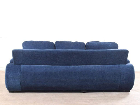 Rosario Five Seater Sofa Set In Blue Color (3+1+1)