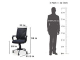 Roswell Study Table With office Chair (Combo Offer) Chair