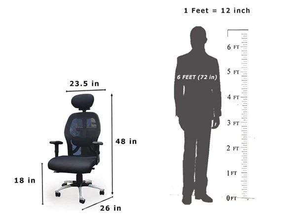 Roswell Study Table With office Chair (Combo Offer) Chair