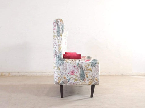 Valdemar Loveseat in Peacock Floral Print
