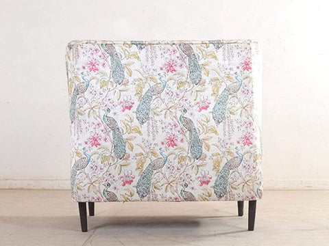 Valdemar Loveseat in Peacock Floral Print