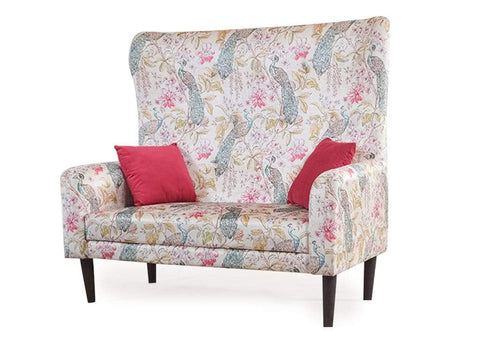 Valdemar Loveseat in Peacock Floral Print