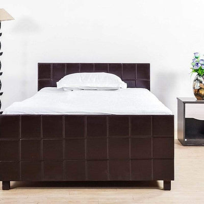 Valor Mini Queen Size Bed With Box Storage GMC Standard Beds FN-GMC-001144