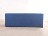Windsor 3 Seater Sofa Set In Premium Blue Cotton Fabric