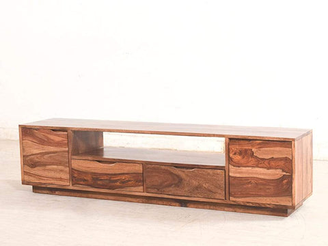 Zephyr Large Size TV Unit In Teak