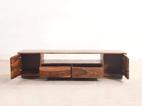 Zephyr Large Size TV Unit In Teak