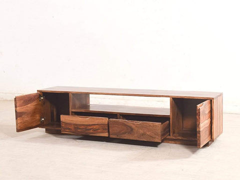 Zephyr Large Size TV Unit In Teak