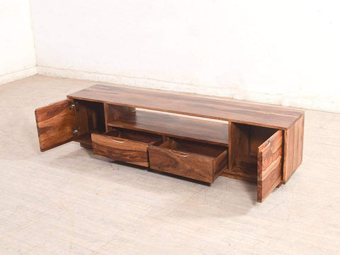 Zephyr Large Size TV Unit In Teak