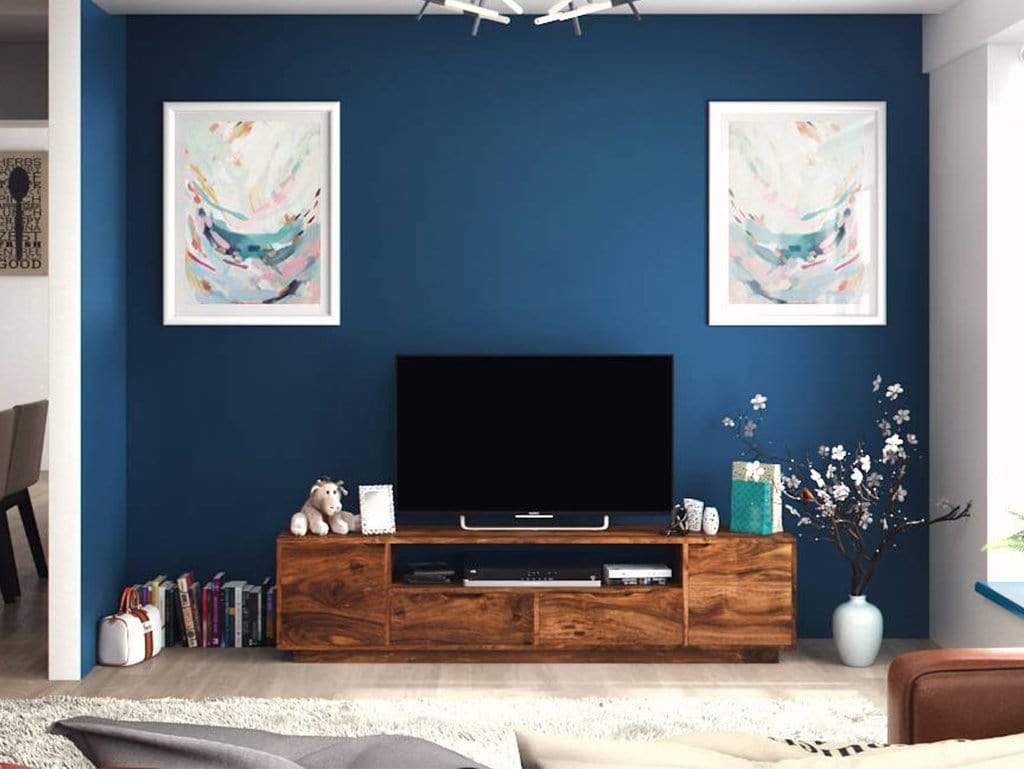 Zephyr Large Size TV Unit In Teak
