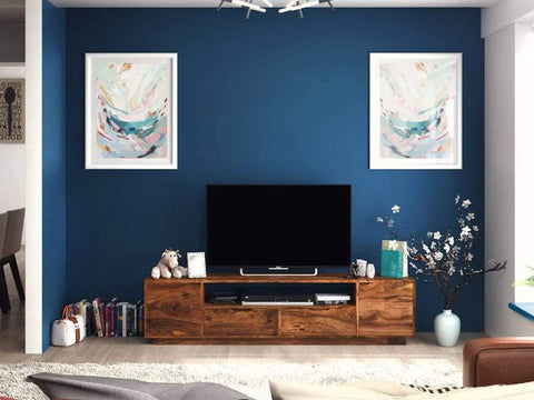 Zephyr Large Size TV Unit In Teak
